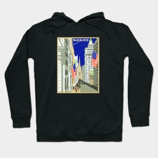 1915 Wall Street, New York City Hoodie